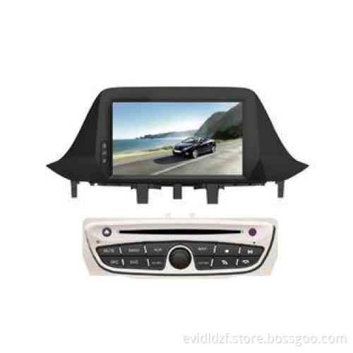 3G Renault Megane Automobile / Car DVD Players With GPS Blu